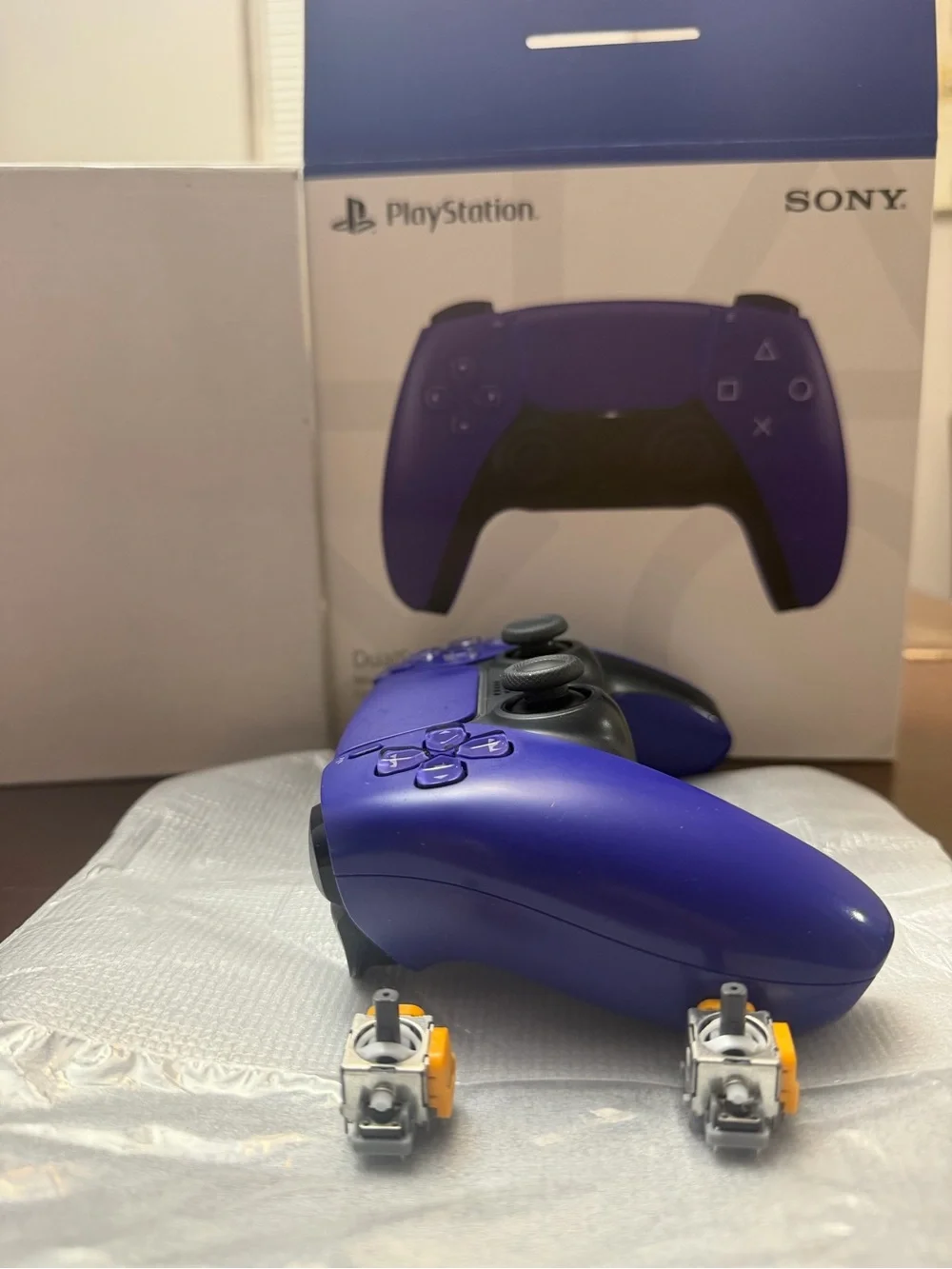 PS5 Controller Galactic Purple Hall Effect Custom (NO STICK DRIFT) w/ Box